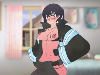 Fire Force Tamaki Kotatsu Hentai Anime sex ( cartoon porn ) 2d 2025