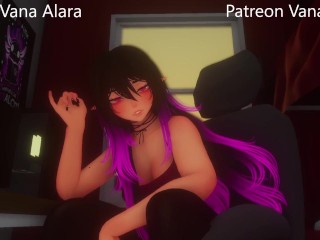 Futa roommate makes your her bitch yet again