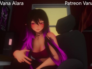 Futa roommate makes your her bitch yet again