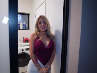 She Can't Pay The Rent - Willing To Pay With Mouth & Pussy And Become The Landlords Slut