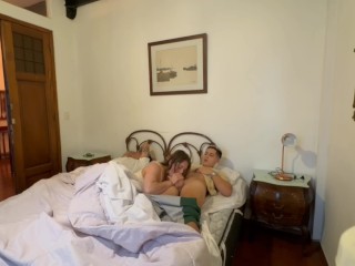 My husband cuckold left me alone with his best friend  on the bed Ft- Onlyrulo - Elnonohub