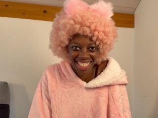 Black Roommate Loves Anal Toys And Her Ass Filled