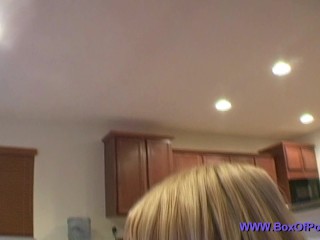 4K/ Super Hot Body Perky Natural Tits & Round Ass Blonde Babe Kayla Marie POV Fingering Masturbaton