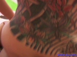 4K/ Super Hot Body Big Tits & Ass Blonde Babe Tricia Oaks POV Lapdance Cumshot for Lucky Old Man