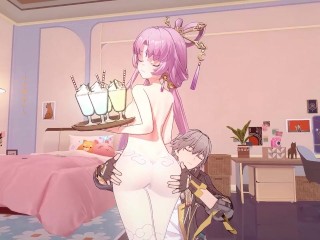 Honkai Star Rail Caelus X Fu Xuan Sex Hentai Animation