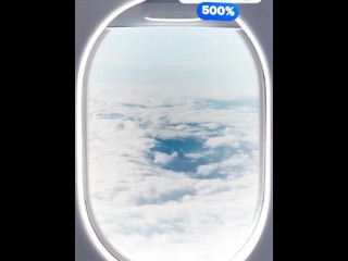 Shocking Airplane Bathroom Encounter: Wild Sex in the Skies Toilet