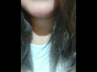 En la universidad metiendome los dedos delante de los demas