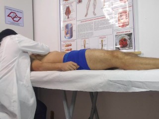 Patient gets erection when he feels the nurse's touch