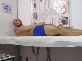 Patient gets erection when he feels the nurse's touch