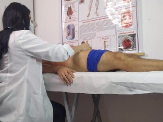 Patient gets erection when he feels the nurse's touch