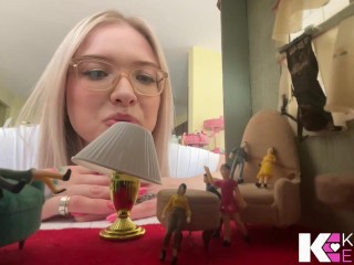 GIANTESS GROWS TINY FARM IN A 7 DAY VORE SCIENCE EXPERIMENT FETISH COMPILATION