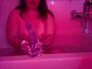 Soapy handjob
