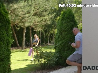 DADDY4K. Sexy babe Vixi Rafi was fucked roughly by her boyfriend's Daddy