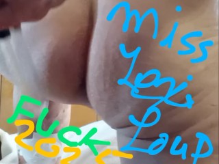 MissLexiLoup trans female tight rectums ass fucking butthole entry getting screwed in the butt A