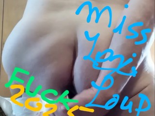 MissLexiLoup trans female tight rectums ass fucking butthole entry getting screwed in the butt A