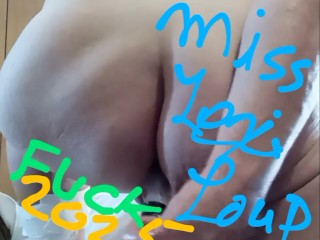 MissLexiLoup trans female tight rectums ass fucking butthole entry getting screwed in the butt A