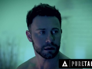 PURE TABOO Hailey Rose CAUGHT With CUM FACIAL From BFF's Stepdad + Stepbro - THE PARTY'S OVER PART 3