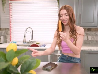 Dick Thirsty Stepsis Jessica Marie explains, "I just really needed something to suck on"