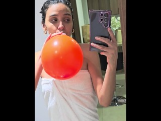 Amateur pop hits before the song is over (Full video on C4S / MV / OF / Membersite)