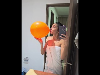 Amateur pop hits before the song is over (Full video on C4S / MV / OF / Membersite)