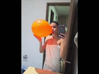 Amateur pop hits before the song is over (Full video on C4S / MV / OF / Membersite)