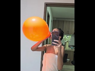 Amateur pop hits before the song is over (Full video on C4S / MV / OF / Membersite)