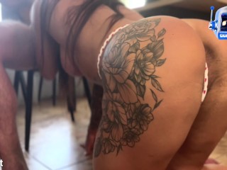 Hardcore ANAL With a Powerful Creampie Shot From The Ass