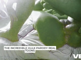 PARODY COSPLAY THE INCREDIBLE HULK HUGE COCK BIGGEST THICK DICK FUCKING SHEHULK