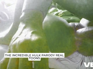 PARODY COSPLAY THE INCREDIBLE HULK HUGE COCK BIGGEST THICK DICK FUCKING SHEHULK