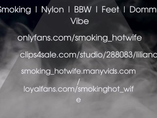 Lipstick, Smoke, Stockings – Chubby Temptress