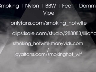 Lipstick, Smoke, Stockings – Chubby Temptress