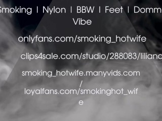 Lipstick, Smoke, Stockings – Chubby Temptress