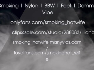 Lipstick, Smoke, Stockings – Chubby Temptress