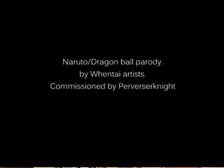 Goku drills Tsunade by RedLady2K