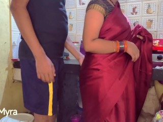 Hot kichen Sex with Stepmom