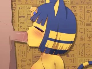 Kamuo Collection - Part 5 - Ankha Blowjob By LoveSkySanHentai