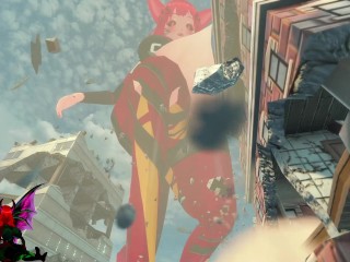 18+ vroid studio VRM Posing Desktop VRM Adjuster / making a vore Comic