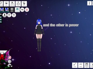 18+ vroid studio VRM Posing Desktop VRM Adjuster / making a vore Comic