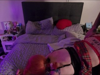 Amateur sexy milf rides my dick and blows my load so hard in honey pot.