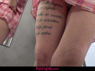 Slutty MILF Sofi Larn wakes from her nap so she can get her wet pussy pounded by her stepson