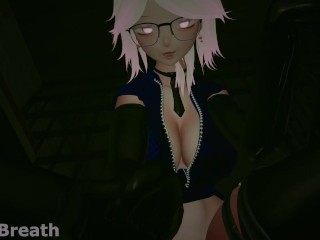Femdom JOI with Facesitting in Horny Jail UwU - VRChat POV ERP