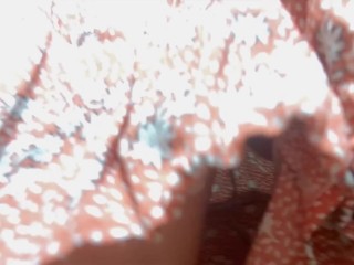 WoW!! Nude Pussy in search of thrills in the bus. Self pleasure under skirt.