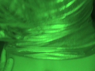 Rough sex with a stranger in the toilet of a night club, while somebody is trying to get inside