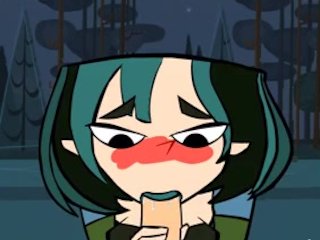 Gwen Sucky-sucky by RedLady2K