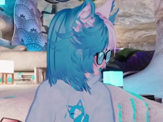 Pink shortstack get's pinned down by a femboy shark and succubus | 05.02.2025 stream vod trailer