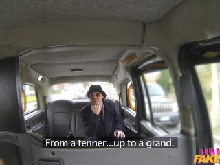 Dominant REBECCA MORE Punishes a Guy Who Tries to Run - Female Fake Taxi