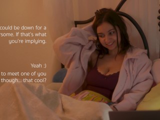 Risky Public Car Sex with college girl Hailey Rose - All Or Nothing Movie Part 1