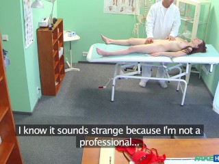 Teen wants Doc to show her HOW TO FUCK BAREBACK - Fake Hospital