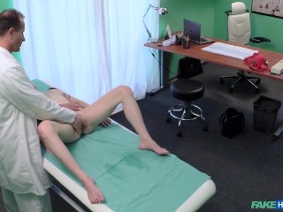 Teen wants Doc to show her HOW TO FUCK BAREBACK - Fake Hospital