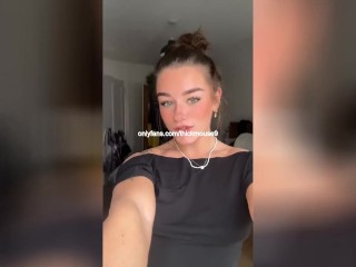 TikTok Live's Glory Hole Virgin: First Blowjob, First Squirt